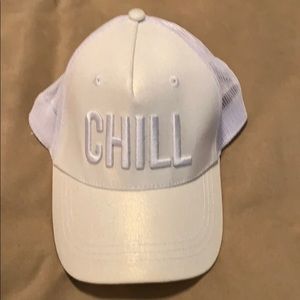 “CHILL” baseball cap